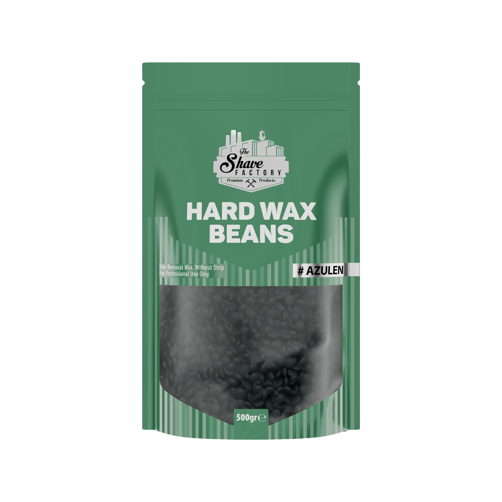 Hard Wax Beans Azulen 500g The Shave Factory